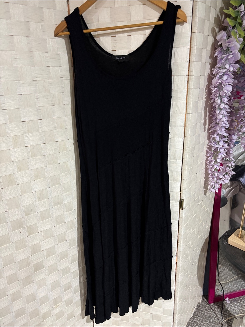 Karen Kane Reverse Seam Jersey Dress.
